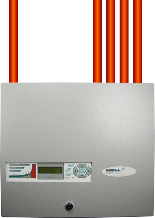 Hochiki's FIRElink 400, a 4-pipe/400m smoke detector.