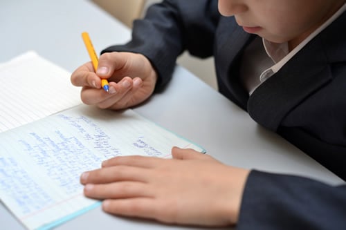 school_child_writing