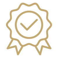 reliability golden icon