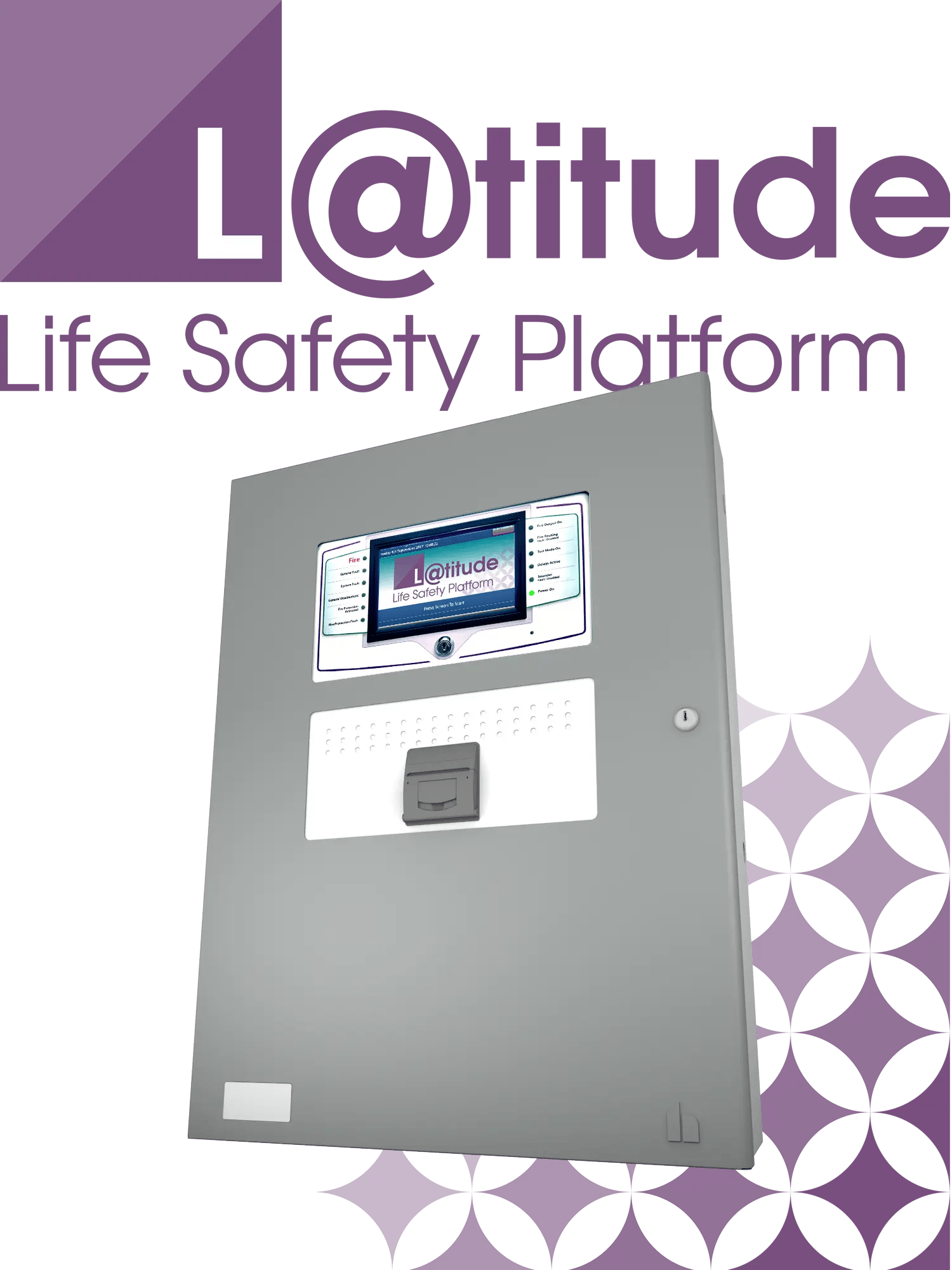 Latitude Panel with Logo and branding
