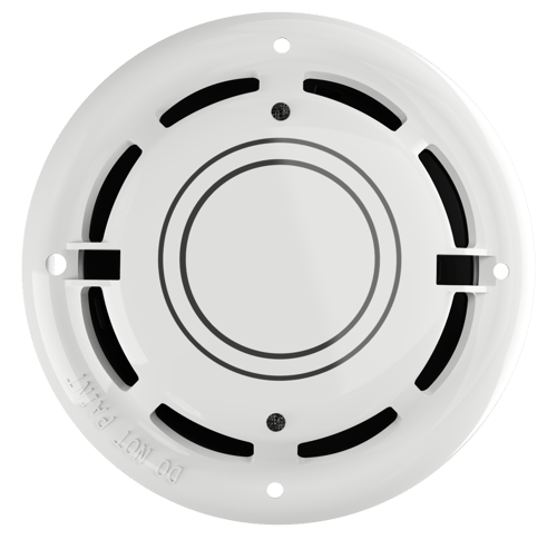 Plan view of a multi-sensor with two rings in the middle - Hochiki's ACC-EN
