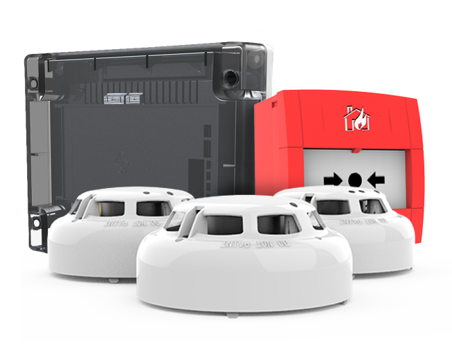 Hochiki modules, sensors and call points integrated with SCI