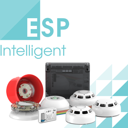 ESP Intelligent Range with Logo and Hochiki branding