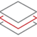 Multi-level-icon-red