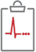 clipboard pulse-icon-red