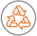 cicona-riciclaggio-arancione