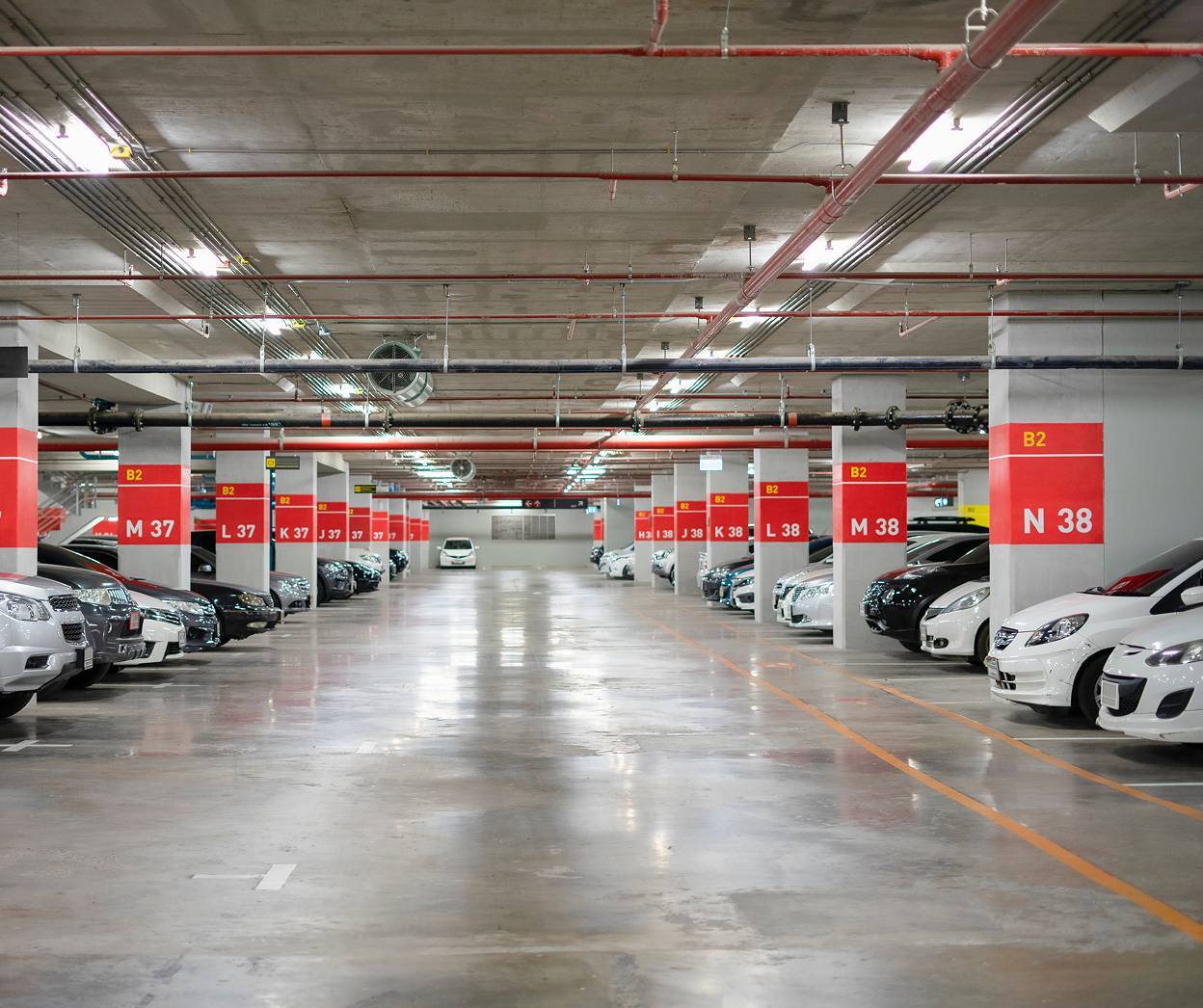 indoor car park