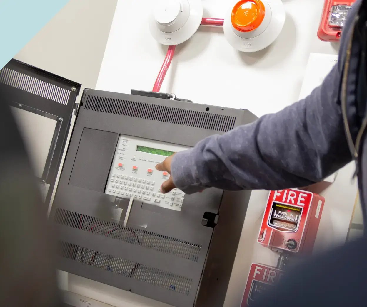 fire detection transport hubs